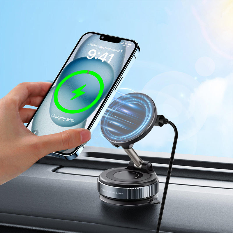 Suport Magnetic Auto pentru Telefon – Stabilitate Maximă și Utilizare Rapidă